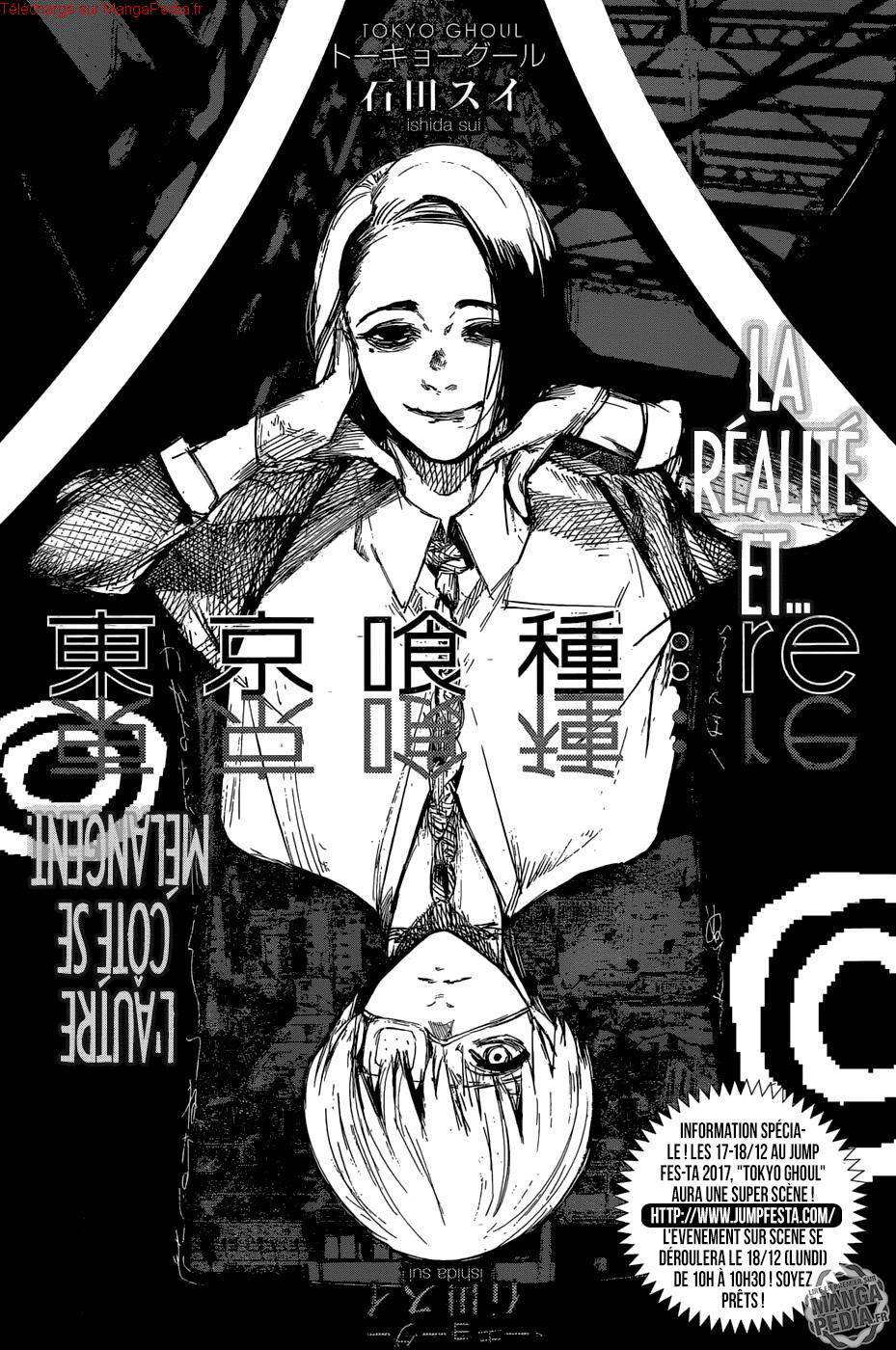 Lecture en ligne Tokyo Ghoul Re 101 page 1