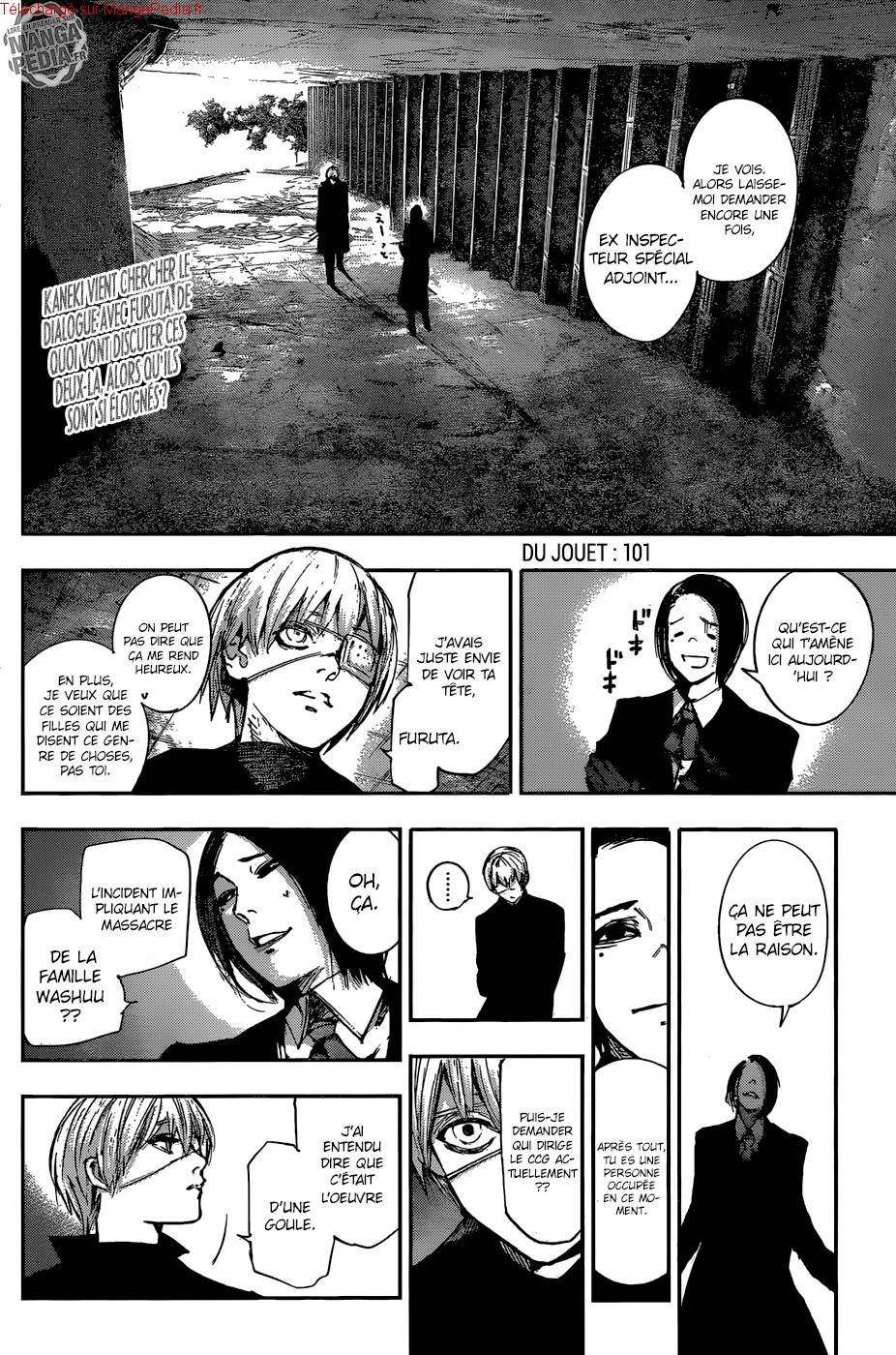 Lecture en ligne Tokyo Ghoul Re 101 page 3