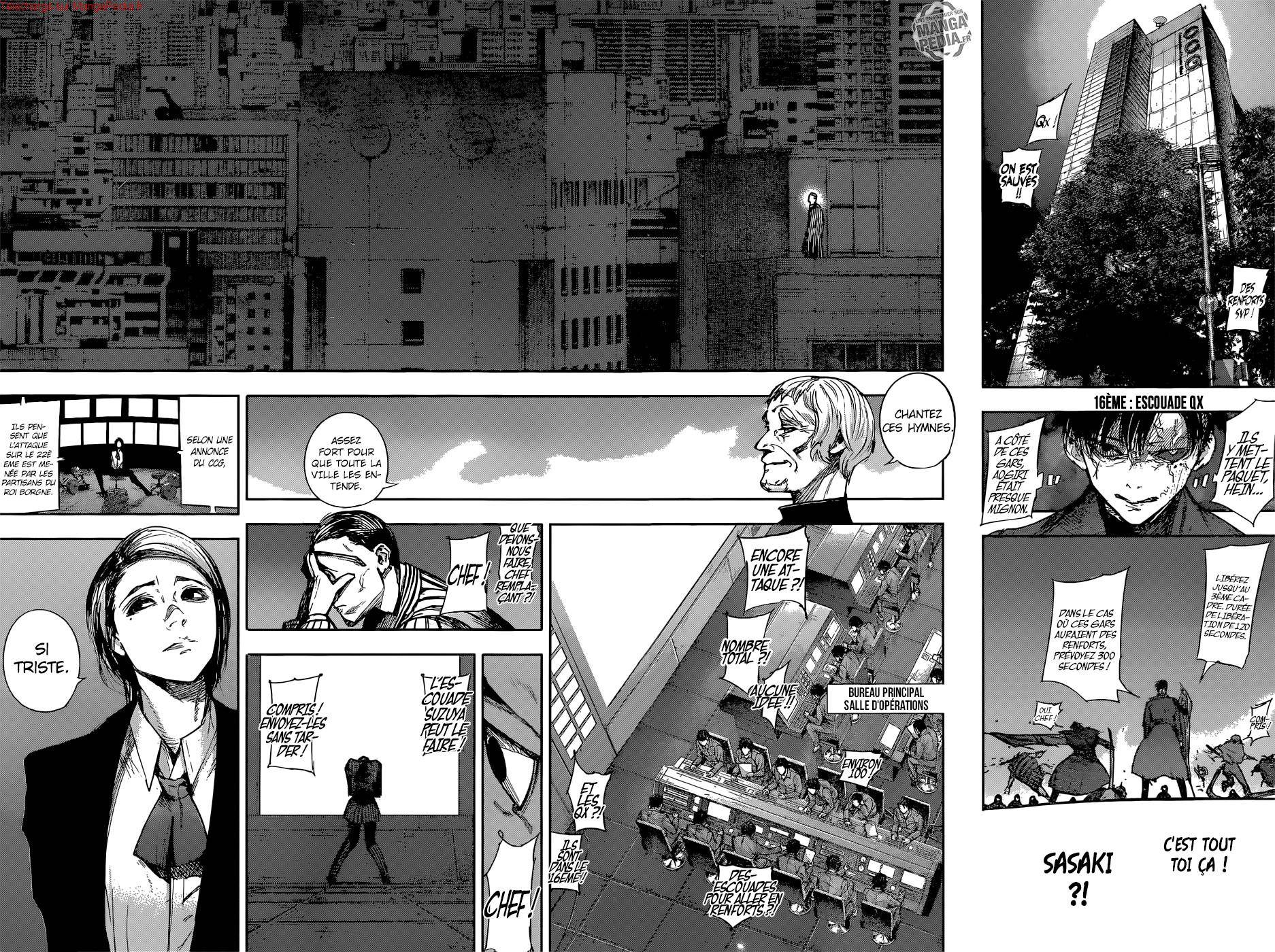 Lecture en ligne Tokyo Ghoul Re 101 page 15
