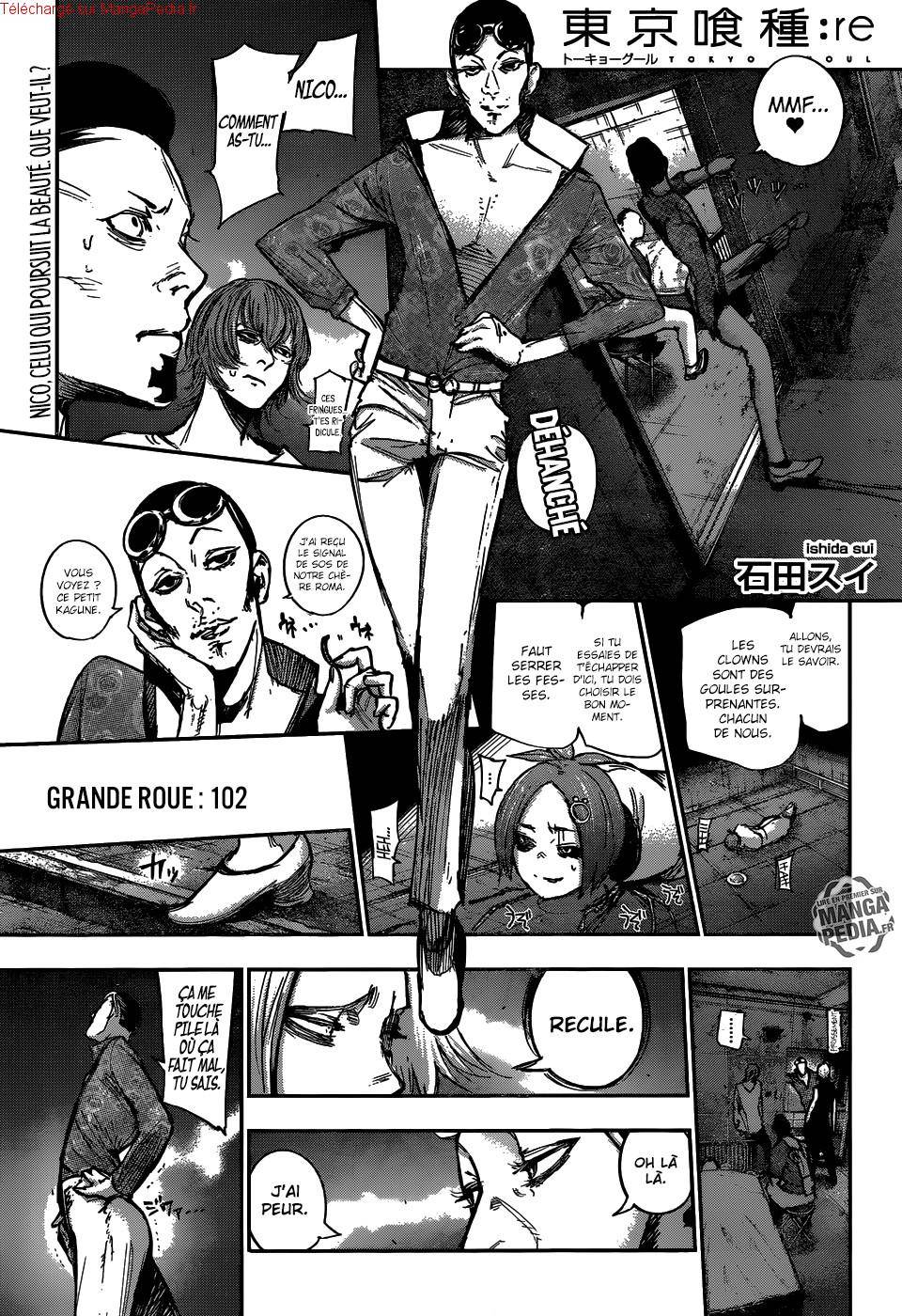 Lecture en ligne Tokyo Ghoul Re 102 page 1