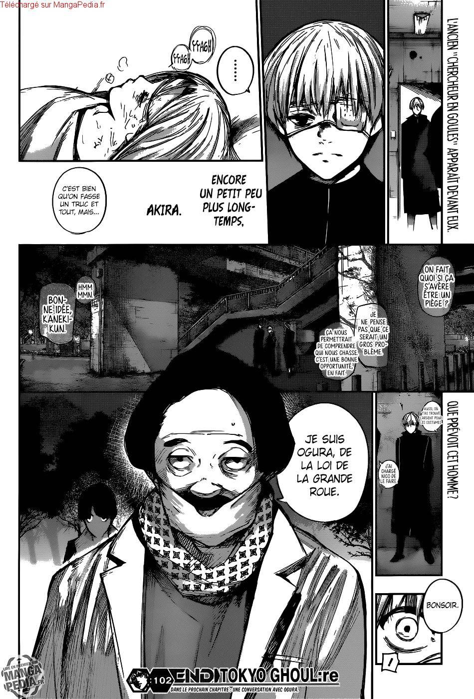 Lecture en ligne Tokyo Ghoul Re 102 page 19