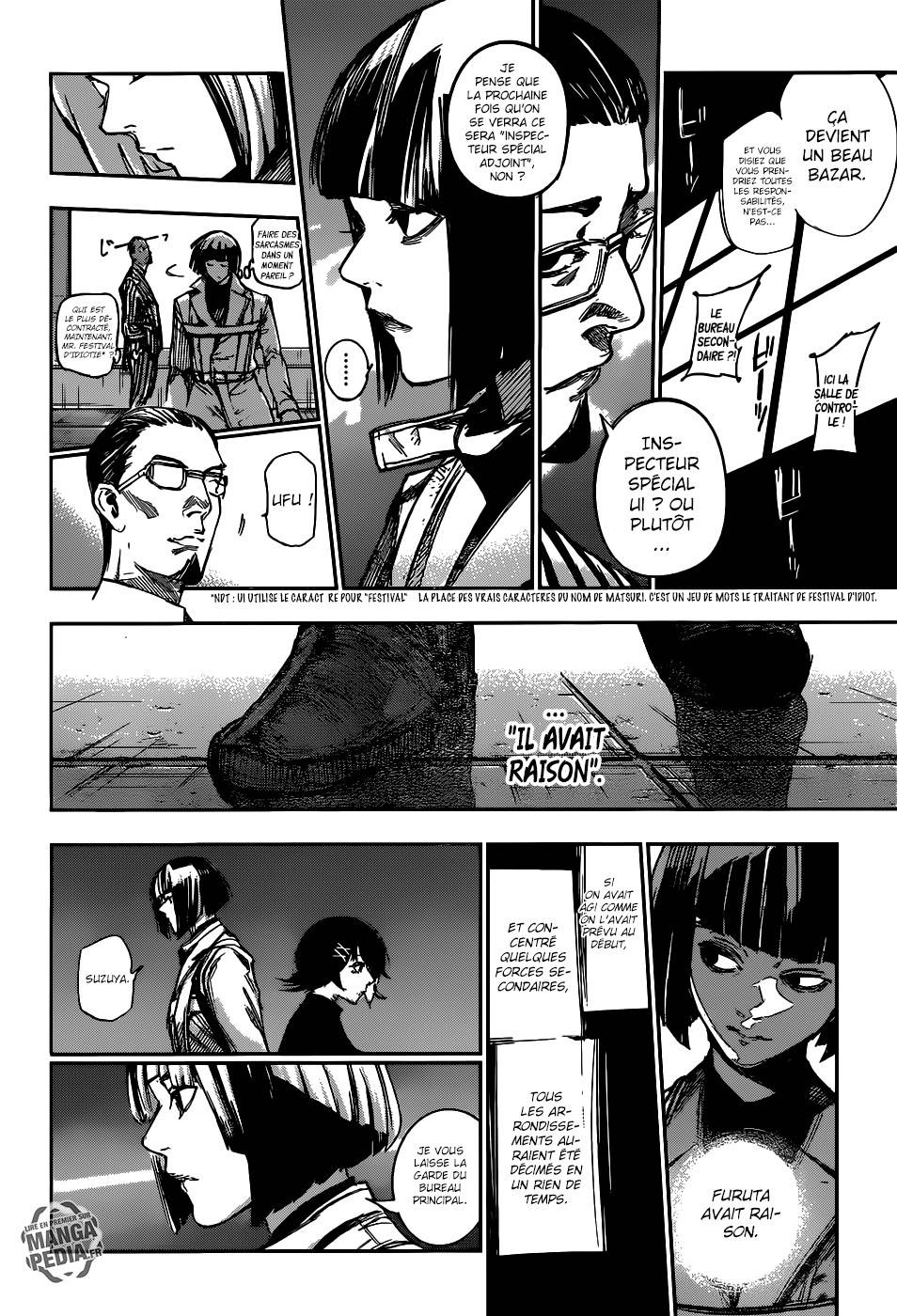 Lecture en ligne Tokyo Ghoul Re 105 page 11