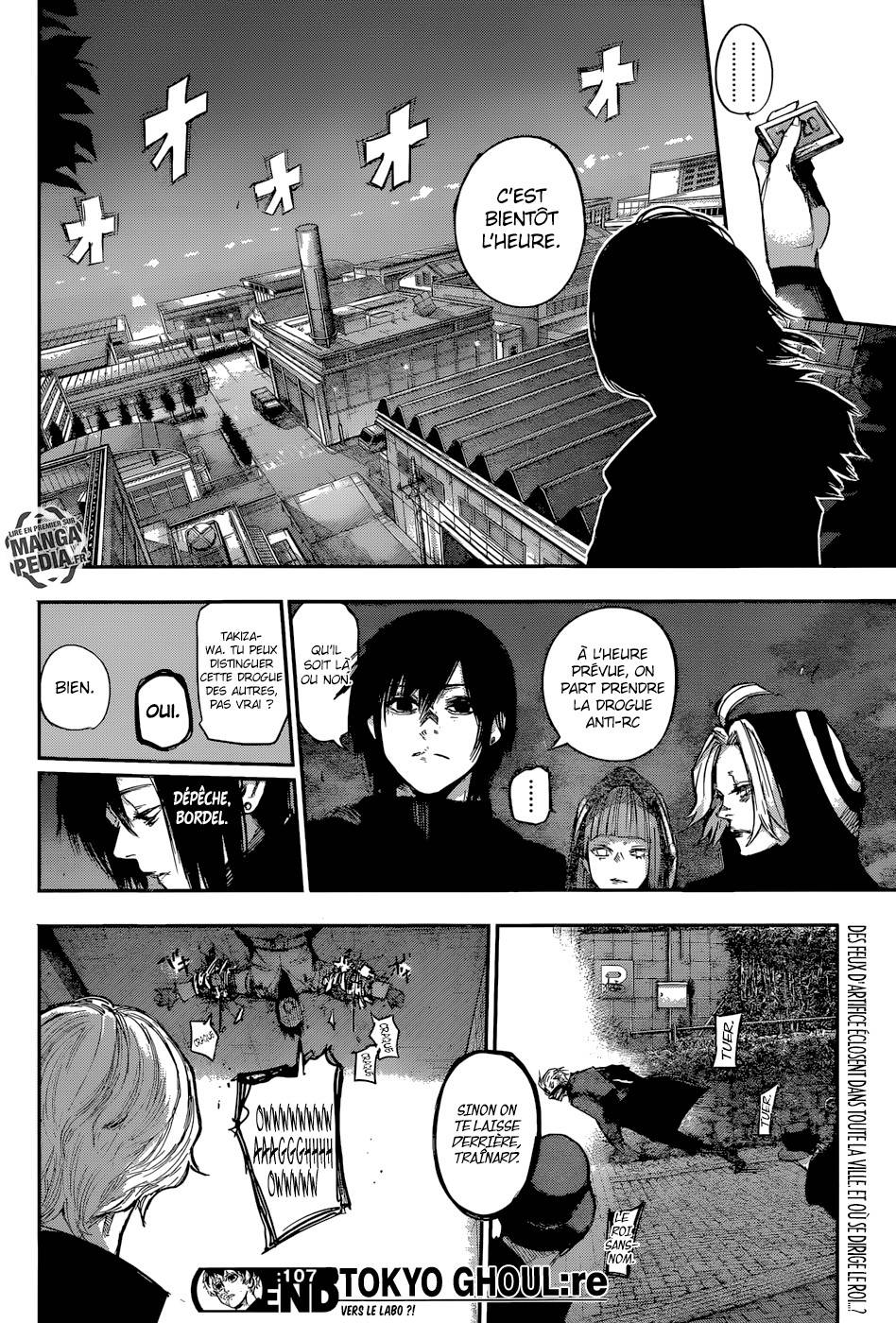 Lecture en ligne Tokyo Ghoul Re 107 page 19