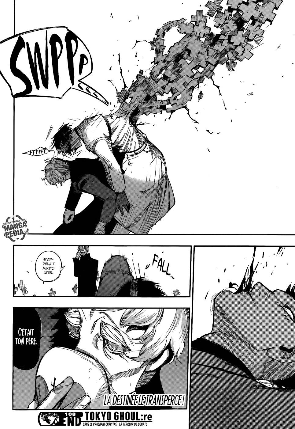 Lecture en ligne Tokyo Ghoul Re 108 page 18