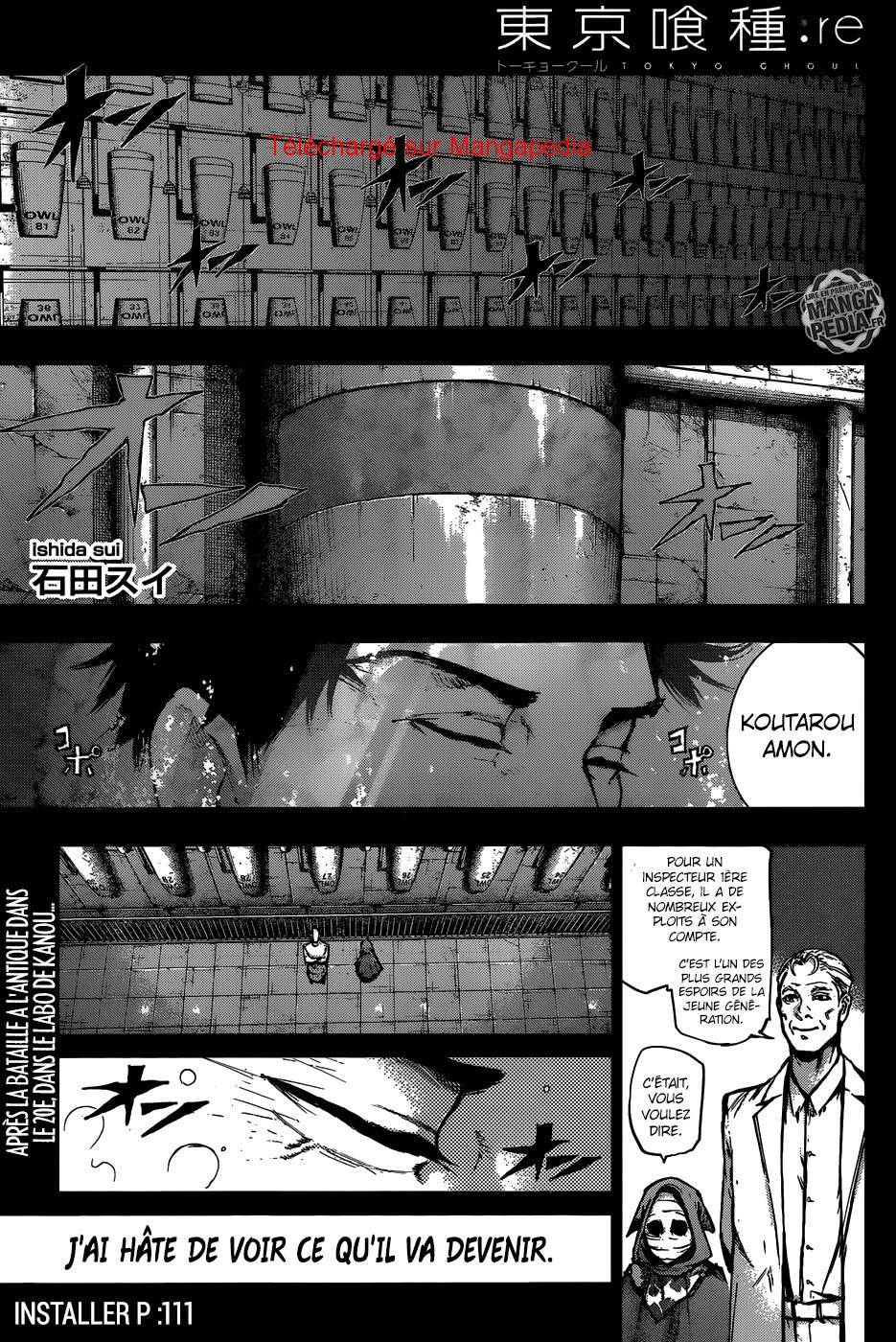 Lecture en ligne Tokyo Ghoul Re 111 page 1
