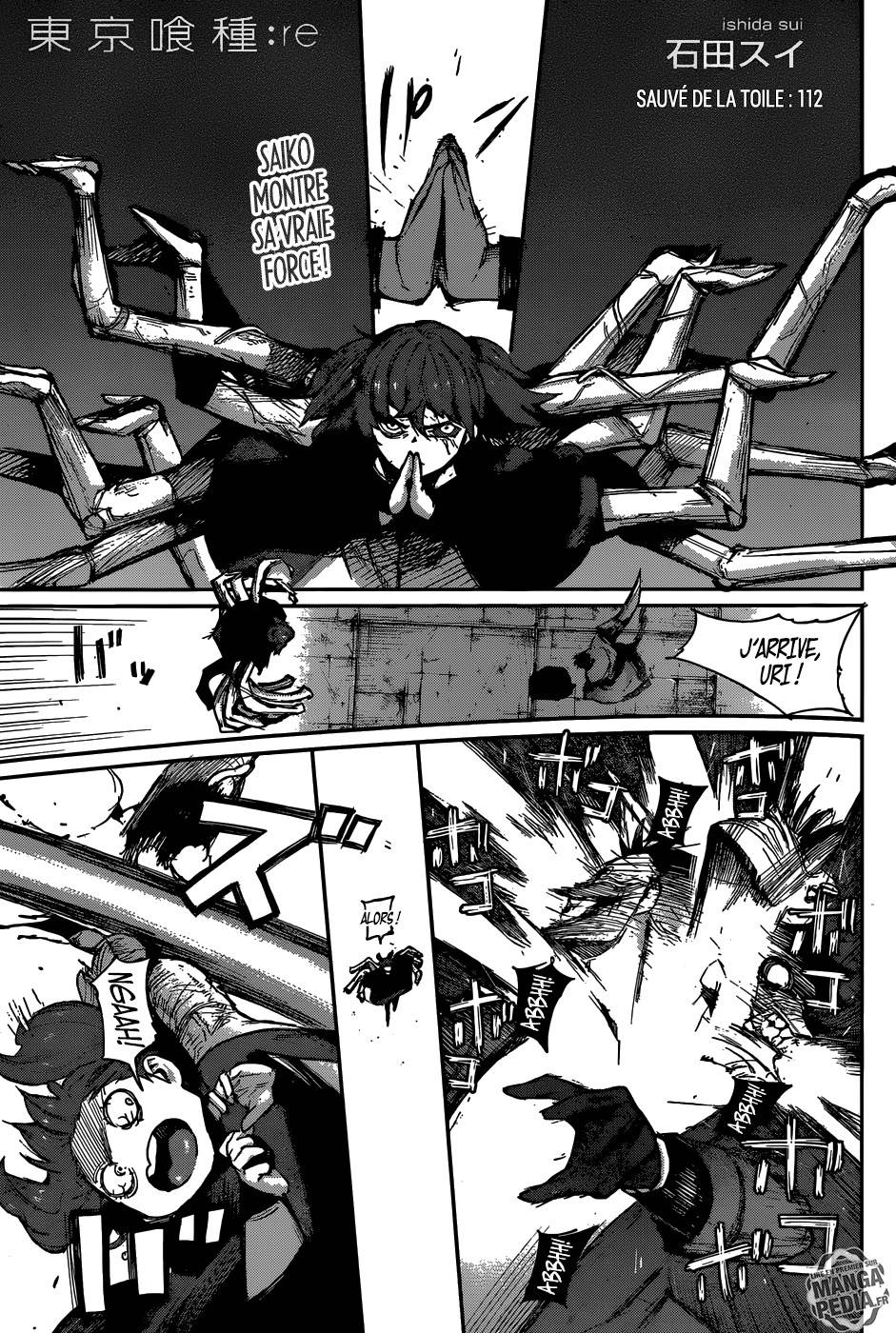 Lecture en ligne Tokyo Ghoul Re 112 page 1