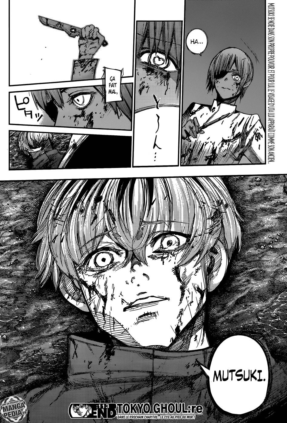 Lecture en ligne Tokyo Ghoul Re 113 page 19