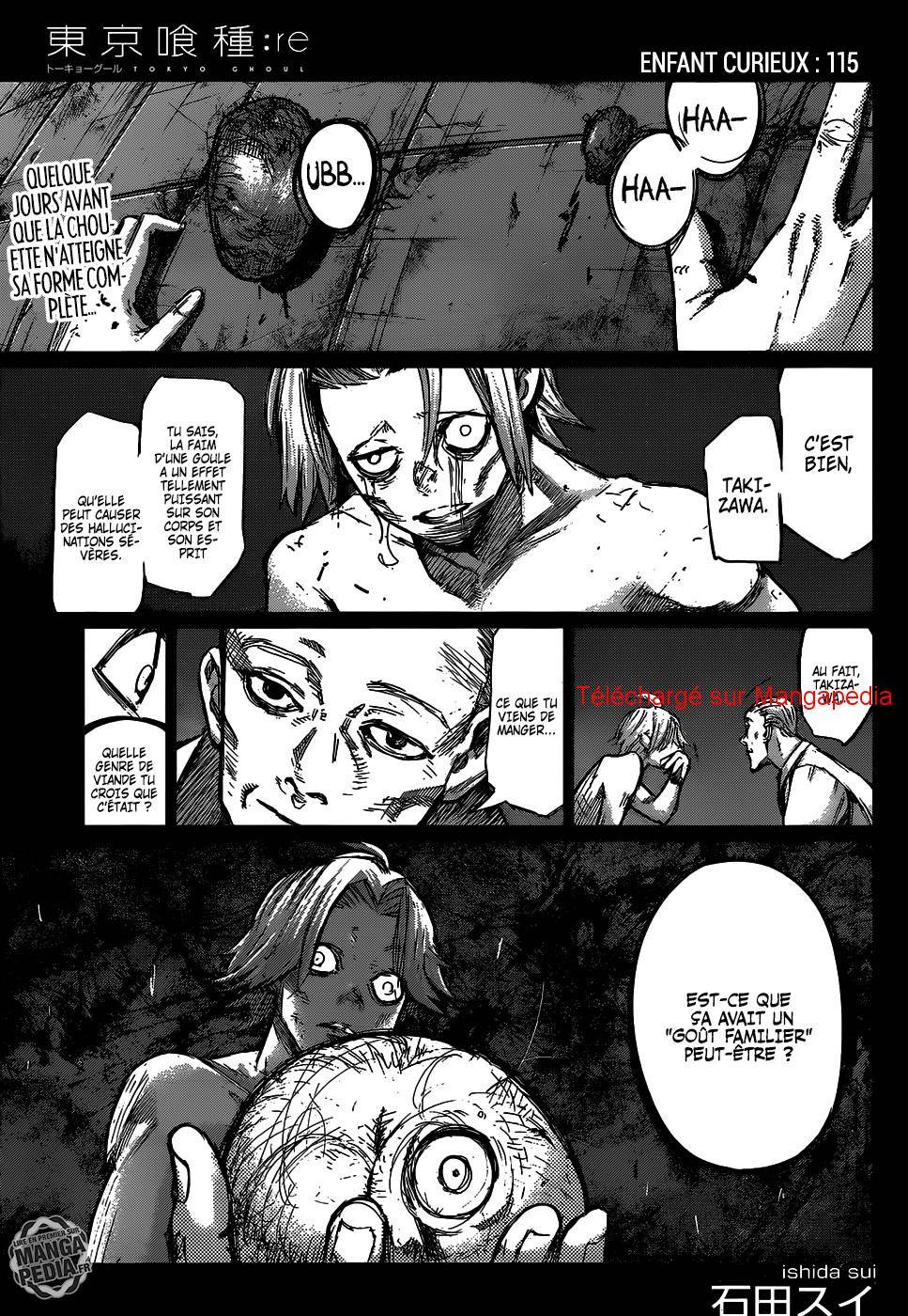 Lecture en ligne Tokyo Ghoul Re 115 page 1