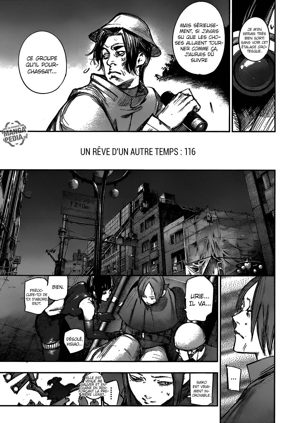 Lecture en ligne Tokyo Ghoul Re 116 page 7