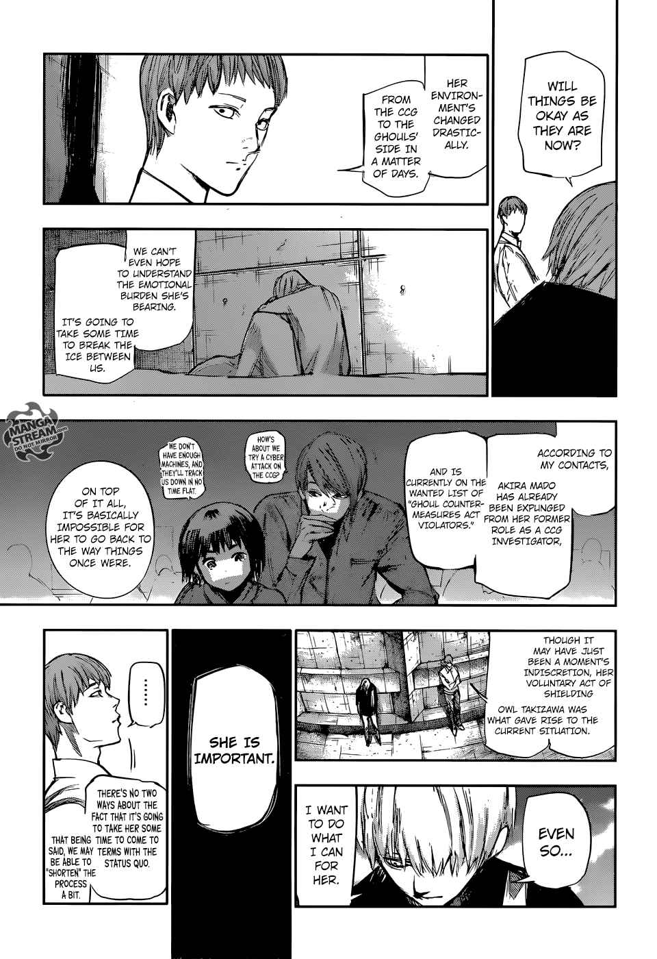 Lecture en ligne Tokyo Ghoul Re 117 page 8
