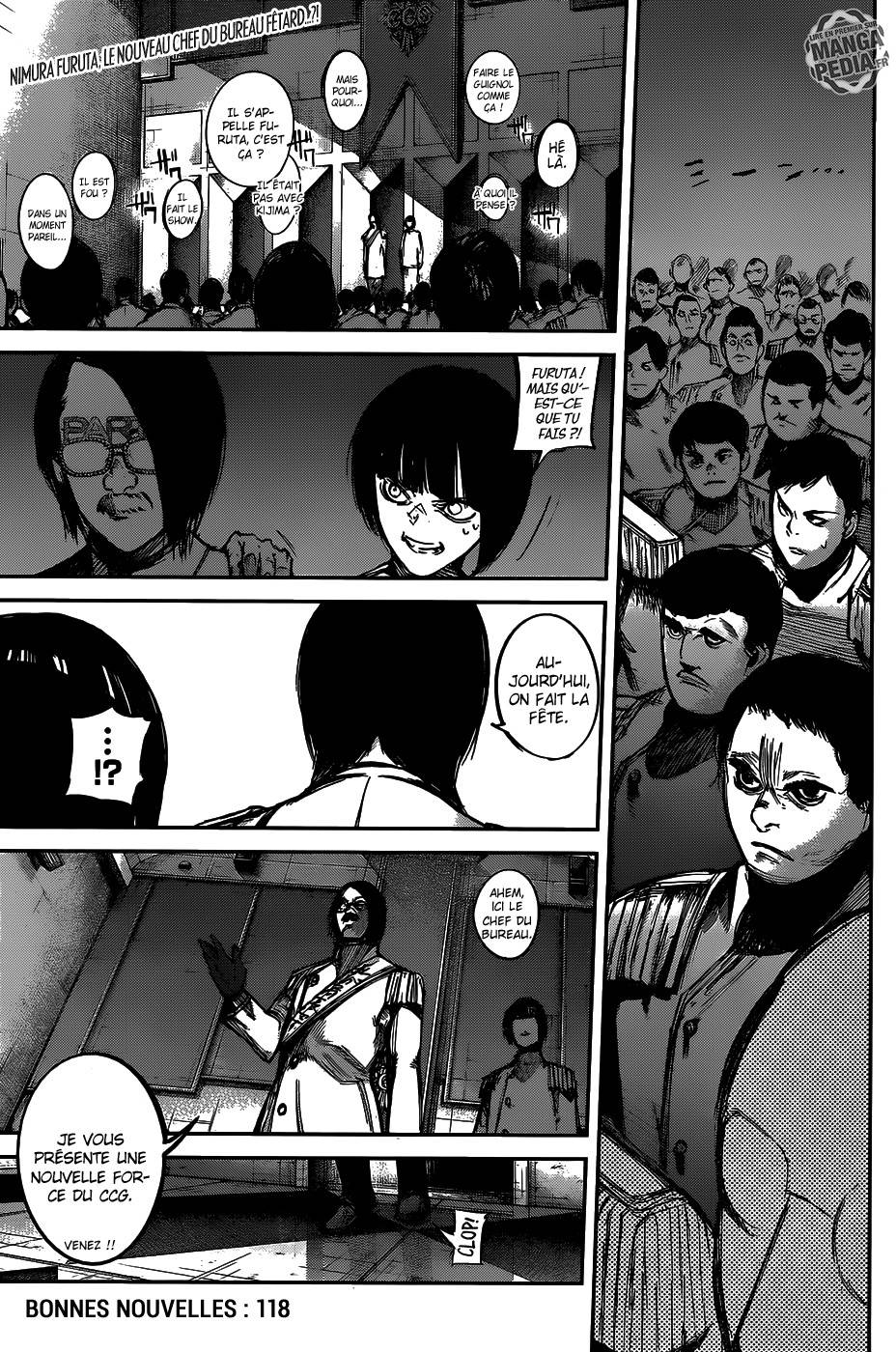 Lecture en ligne Tokyo Ghoul Re 118 page 3