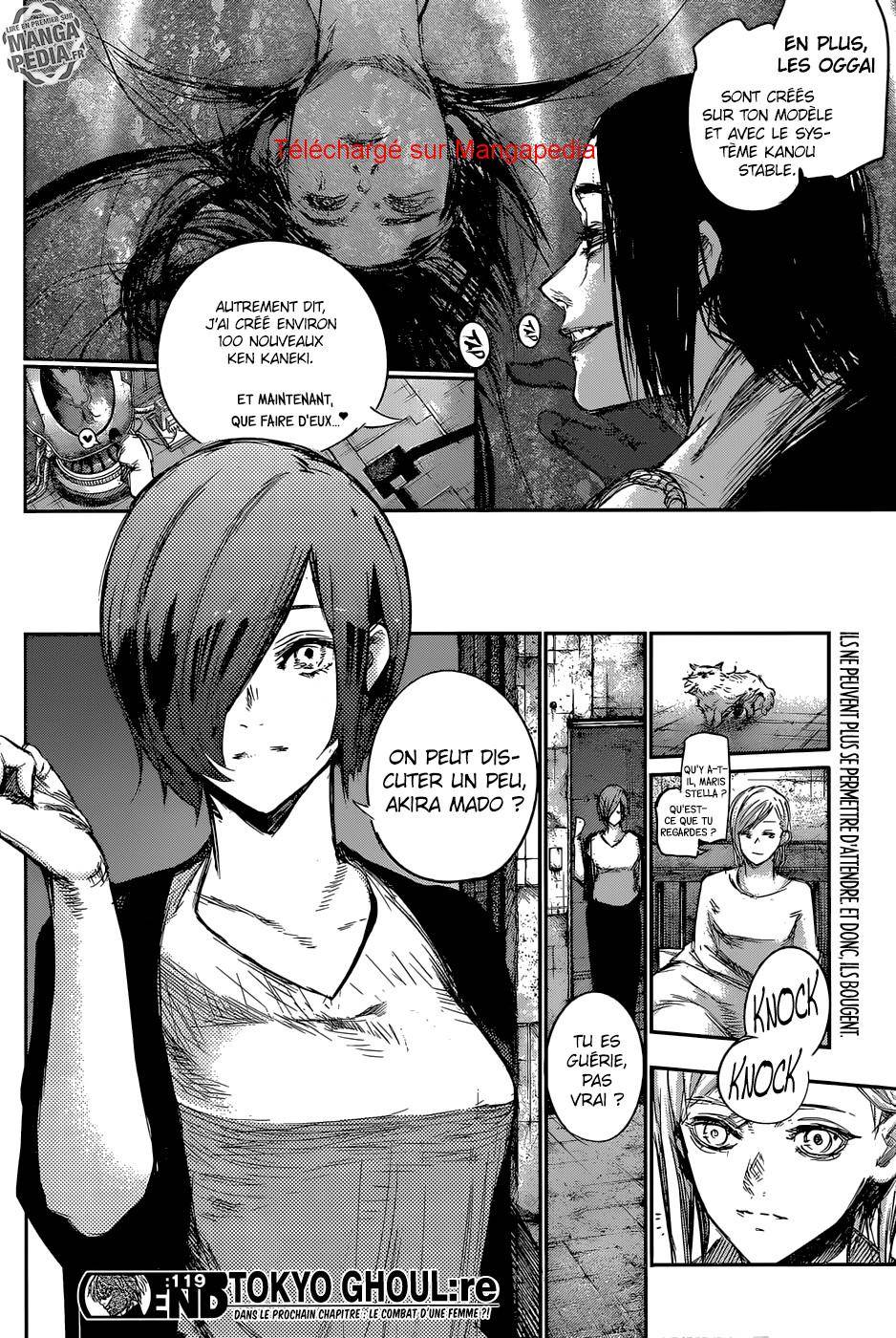 lecture en ligne Tokyo Ghoul Re 119 page 18