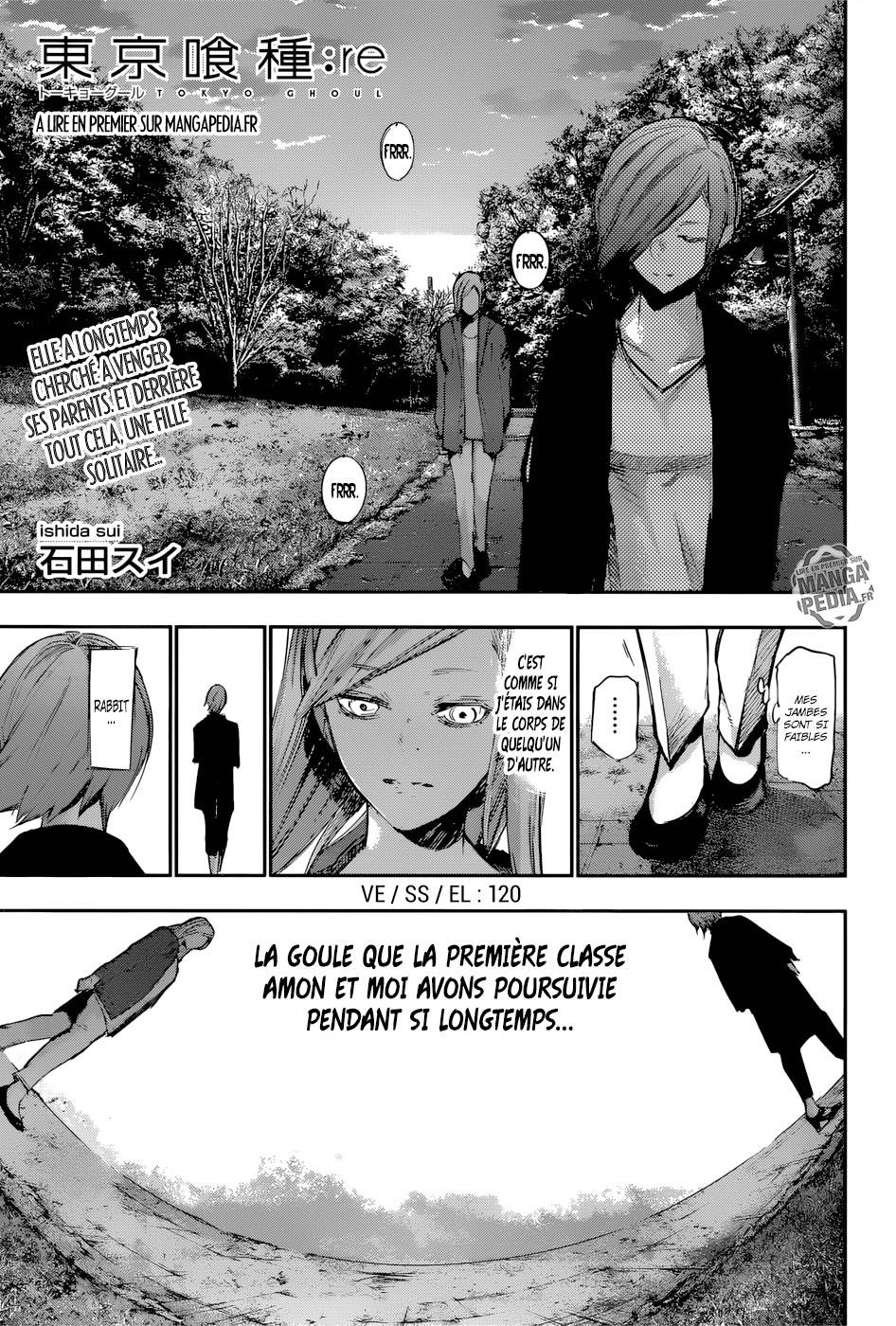 Lecture en ligne Tokyo Ghoul Re 120 page 1