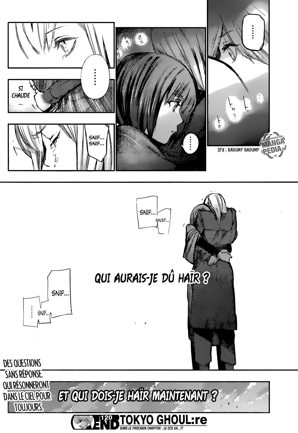 lecture en ligne Tokyo Ghoul Re 120 page 19