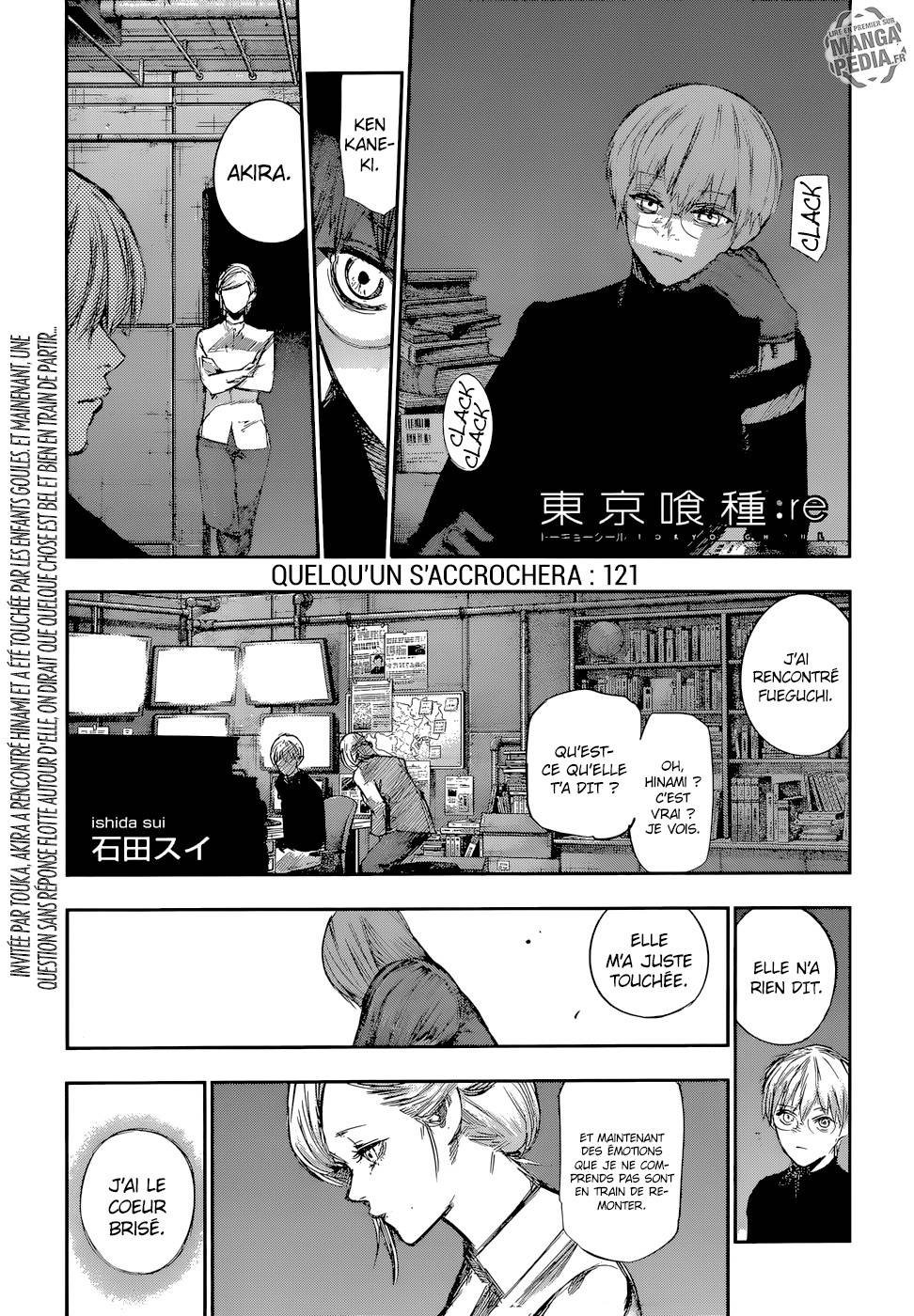 Lecture en ligne Tokyo Ghoul Re 121 page 1