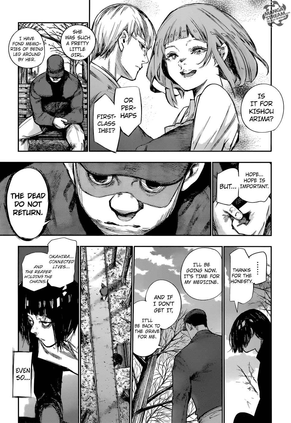 Lecture en ligne Tokyo Ghoul Re 126 page 17