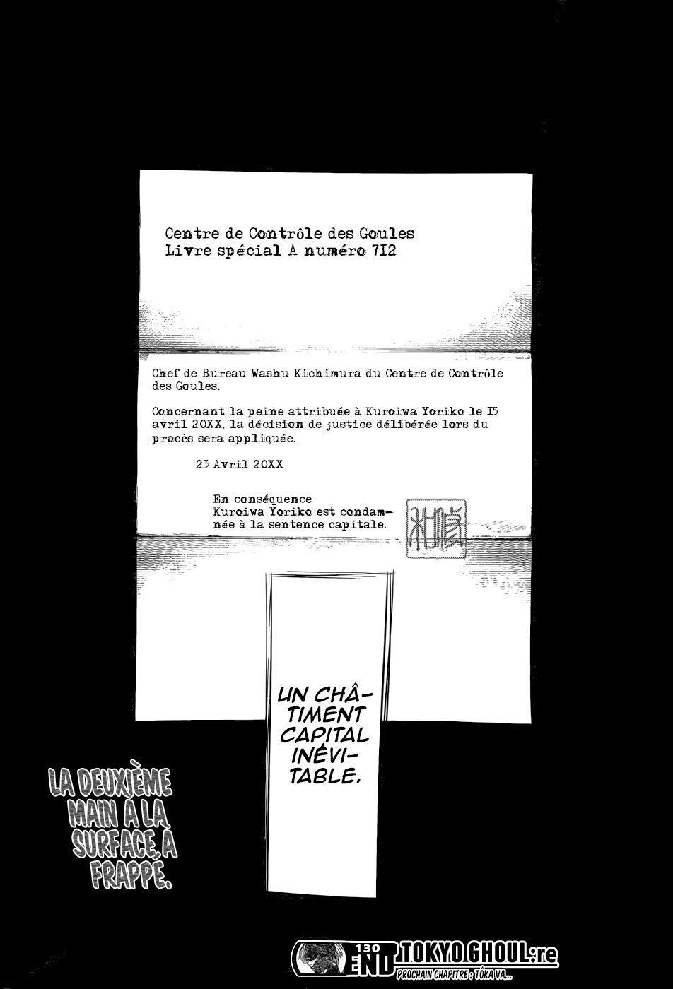 Lecture en ligne Tokyo Ghoul Re 130 page 18