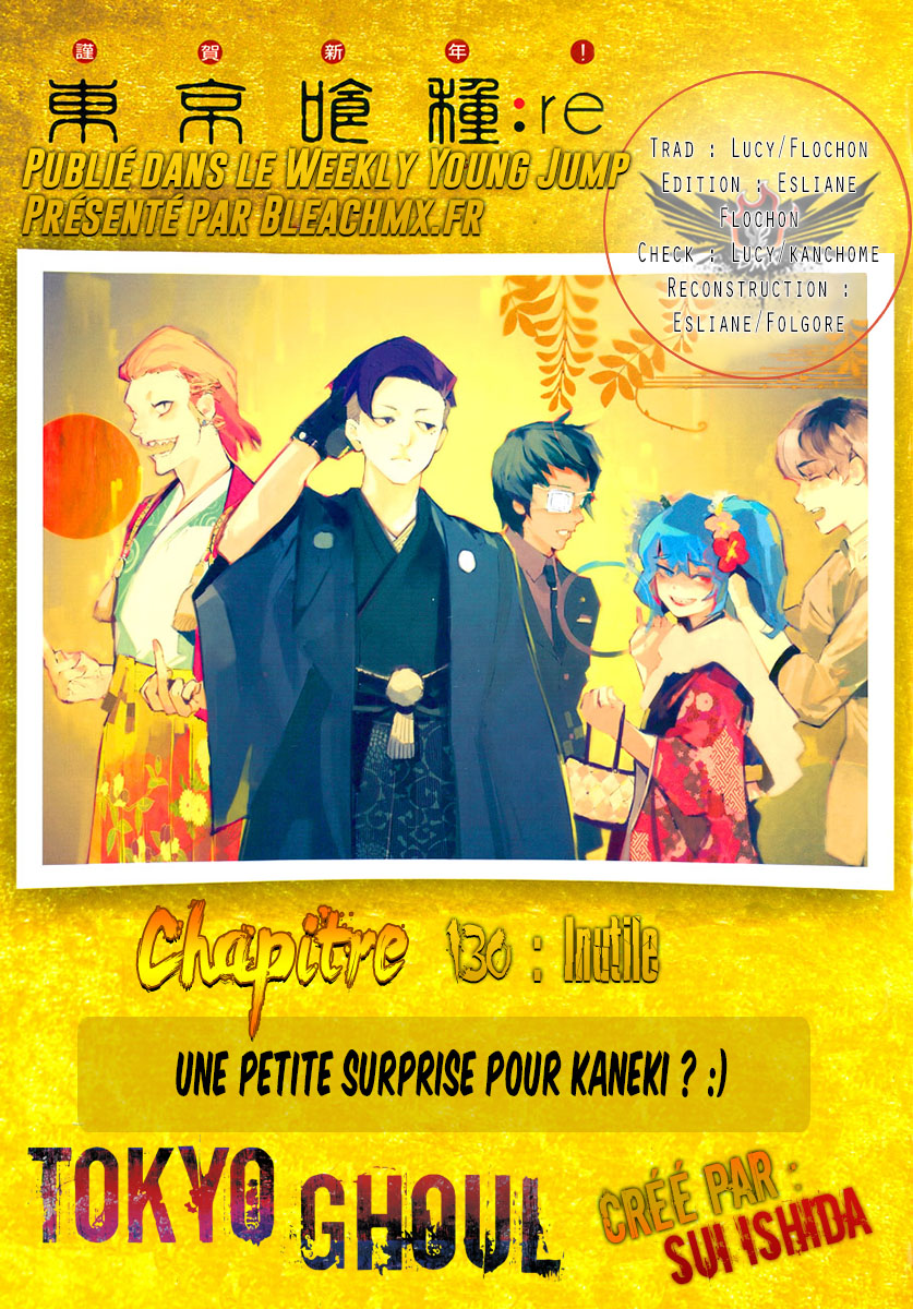 lecture en ligne Tokyo Ghoul Re 130 page 20