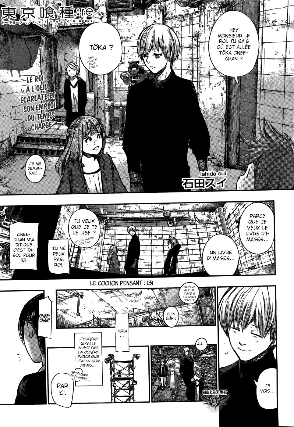 Lecture en ligne Tokyo Ghoul Re 131 page 1