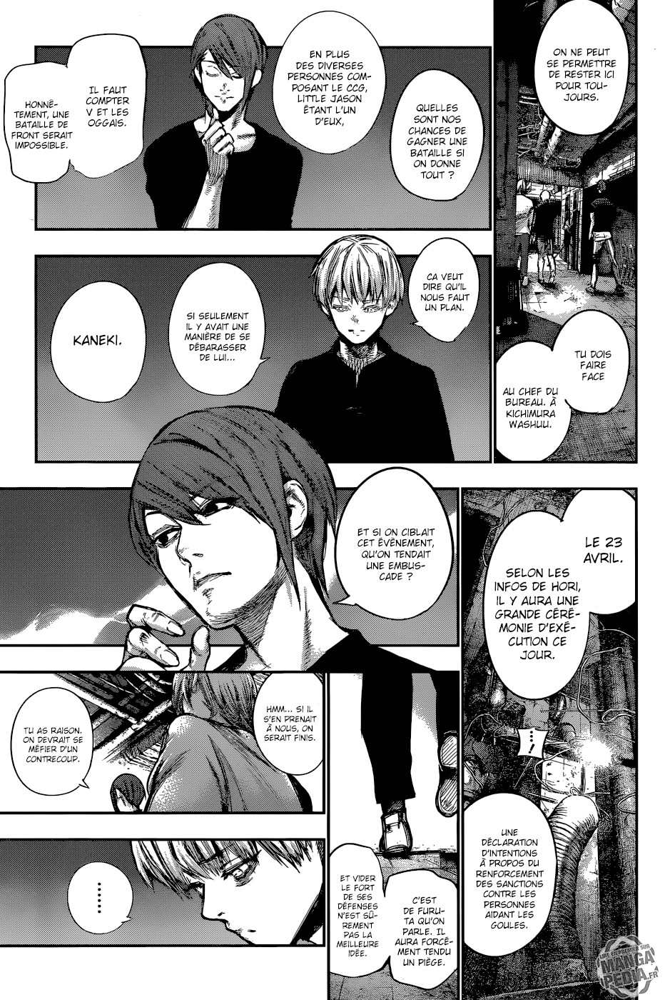 Lecture en ligne Tokyo Ghoul Re 132 page 3