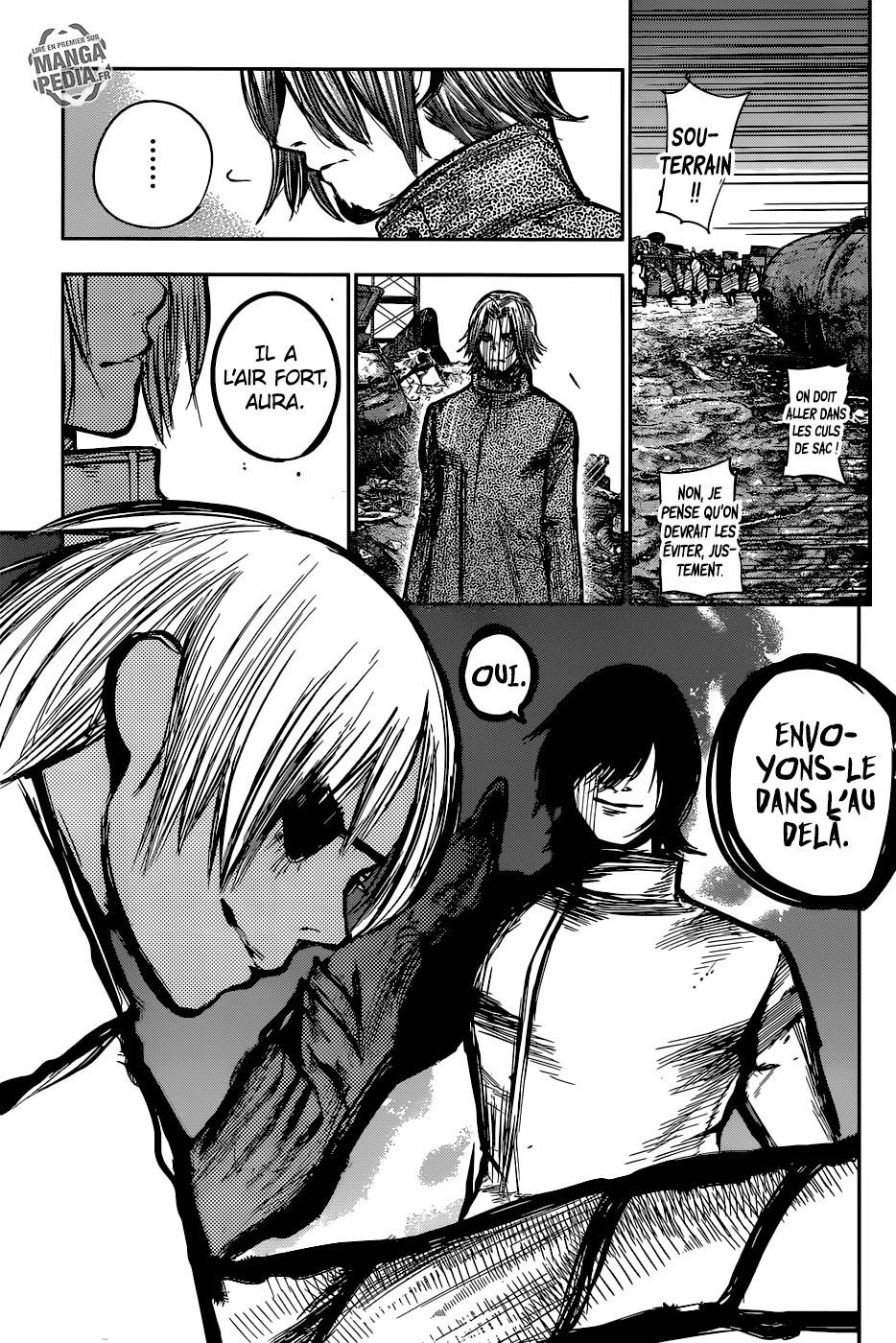 Lecture en ligne Tokyo Ghoul Re 135 page 17
