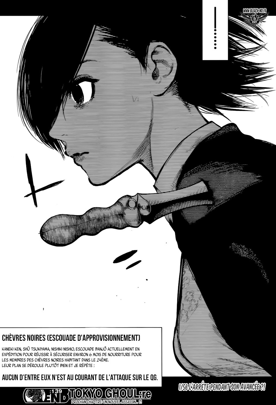 Lecture en ligne Tokyo Ghoul Re 139 page 17