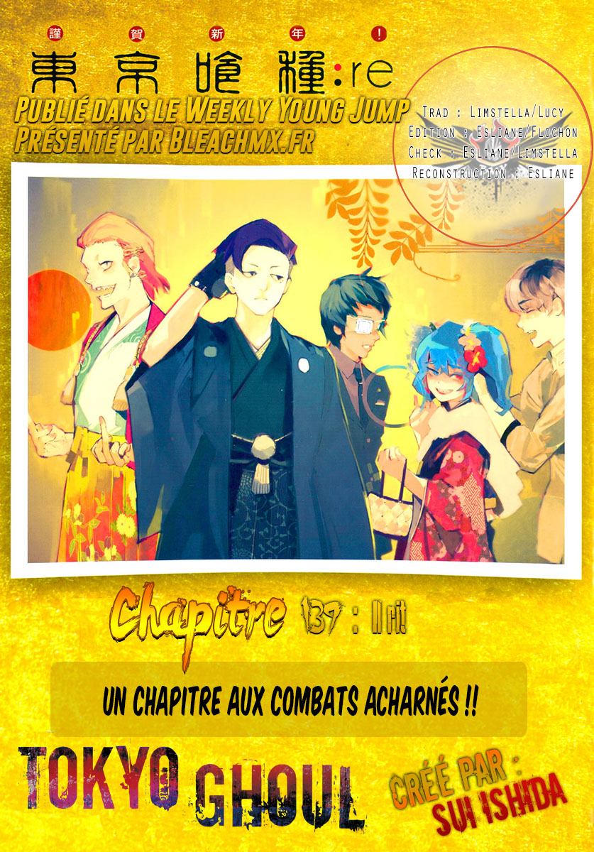 lecture en ligne Tokyo Ghoul Re 139 page 18