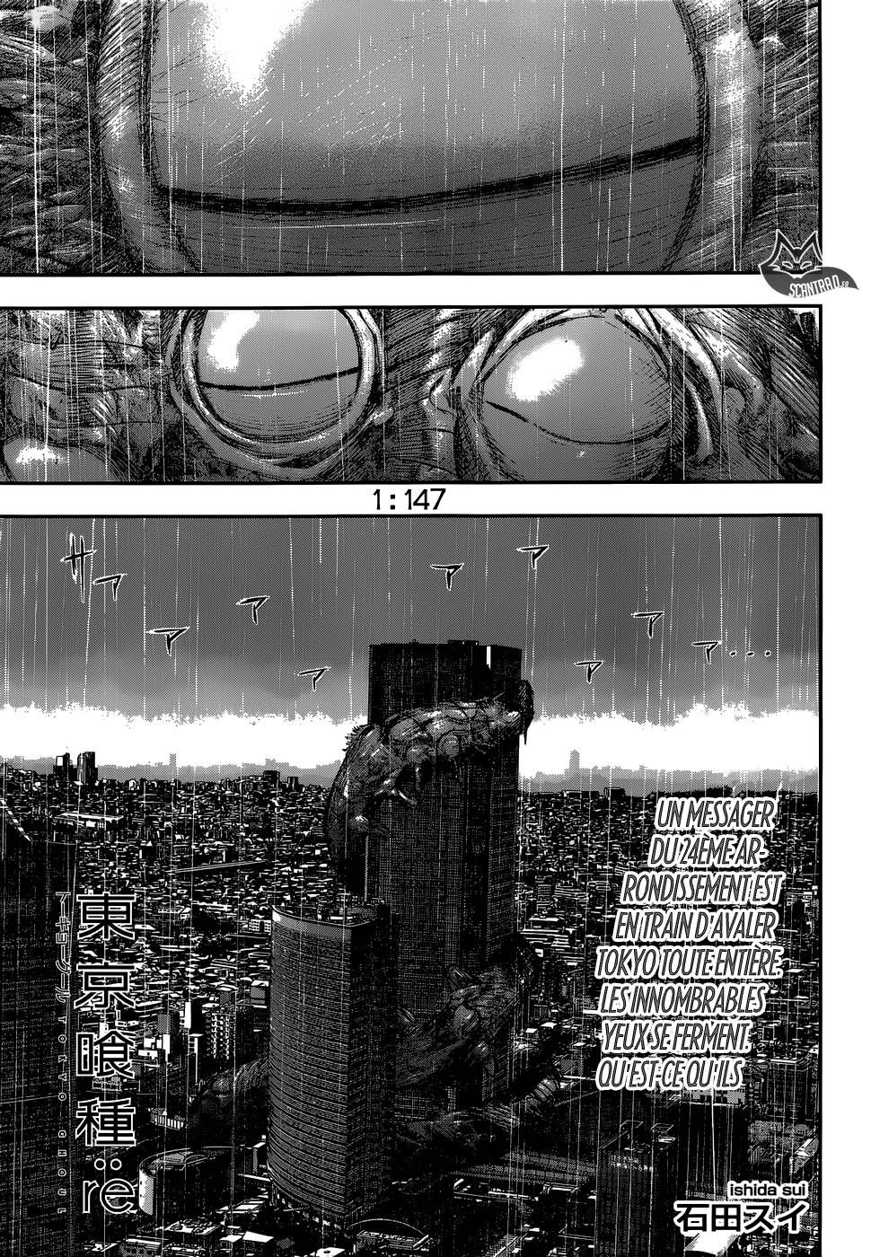 Lecture en ligne Tokyo Ghoul Re 147 page 1