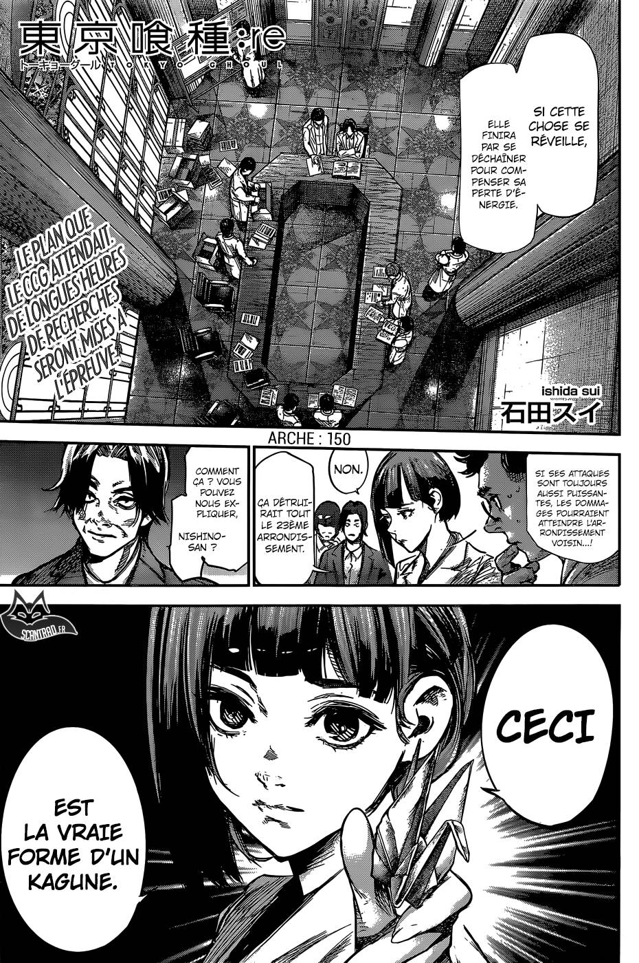Lecture en ligne Tokyo Ghoul Re 150 page 1