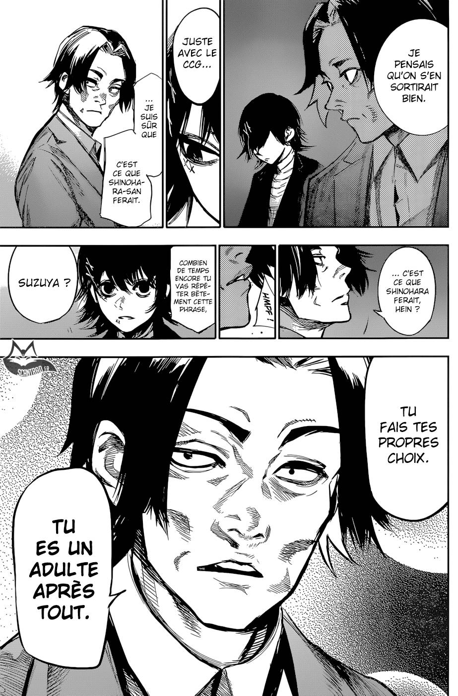 Lecture en ligne Tokyo Ghoul Re 150 page 17