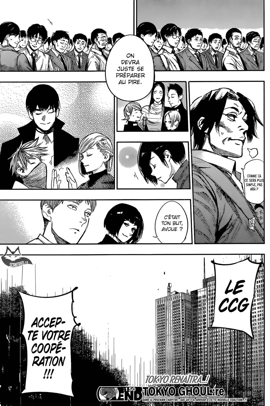lecture en ligne Tokyo Ghoul Re 150 page 19