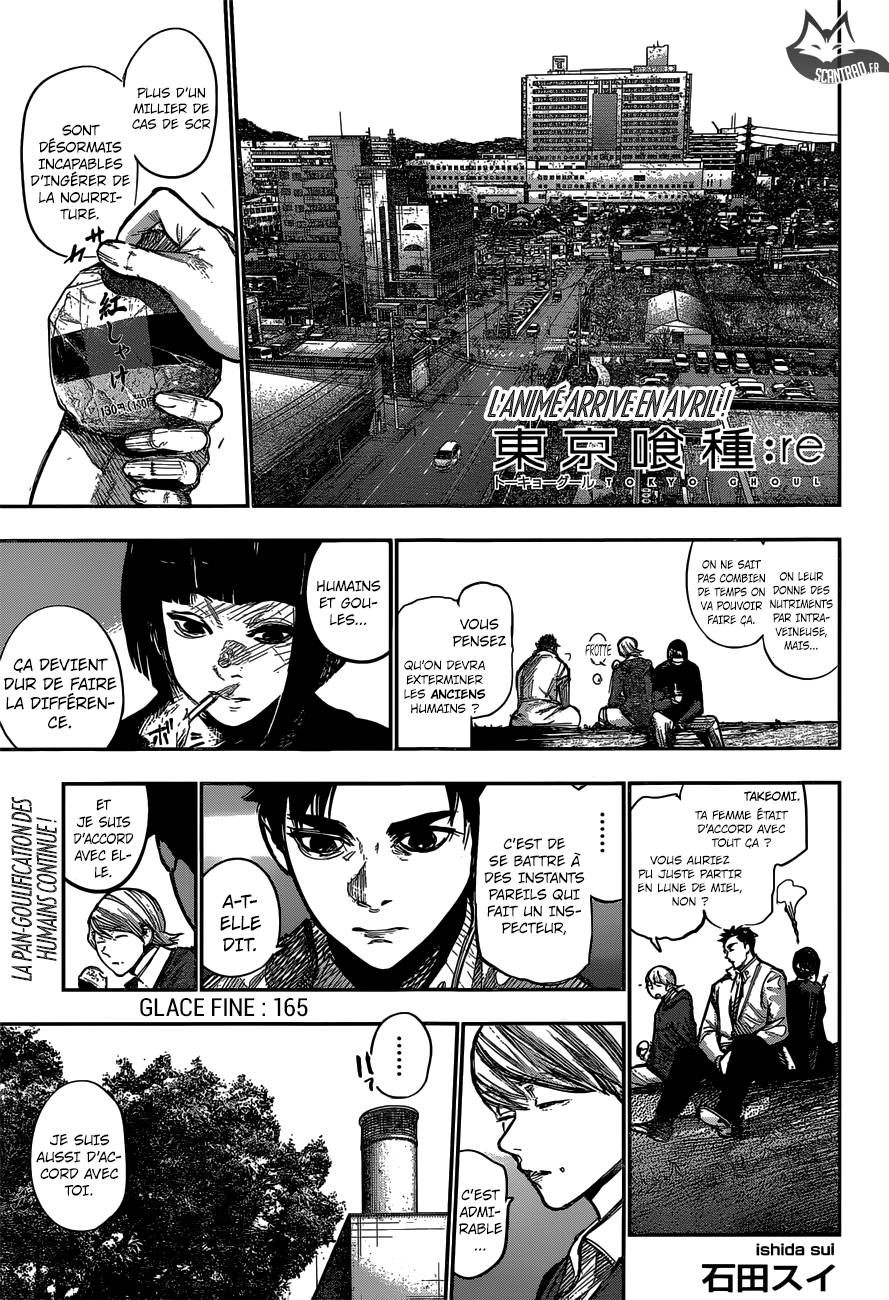 Lecture en ligne Tokyo Ghoul Re 165 page 1