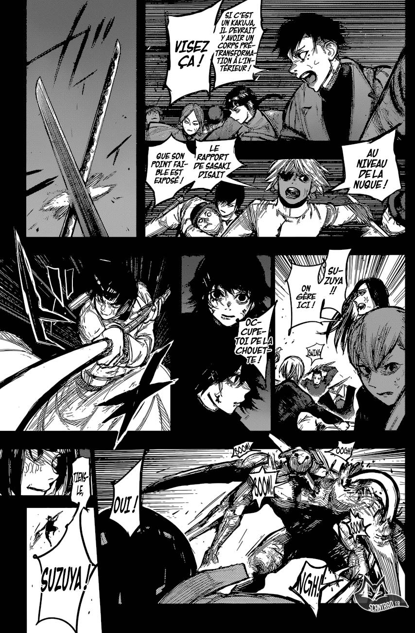 Lecture en ligne Tokyo Ghoul Re 166 page 17
