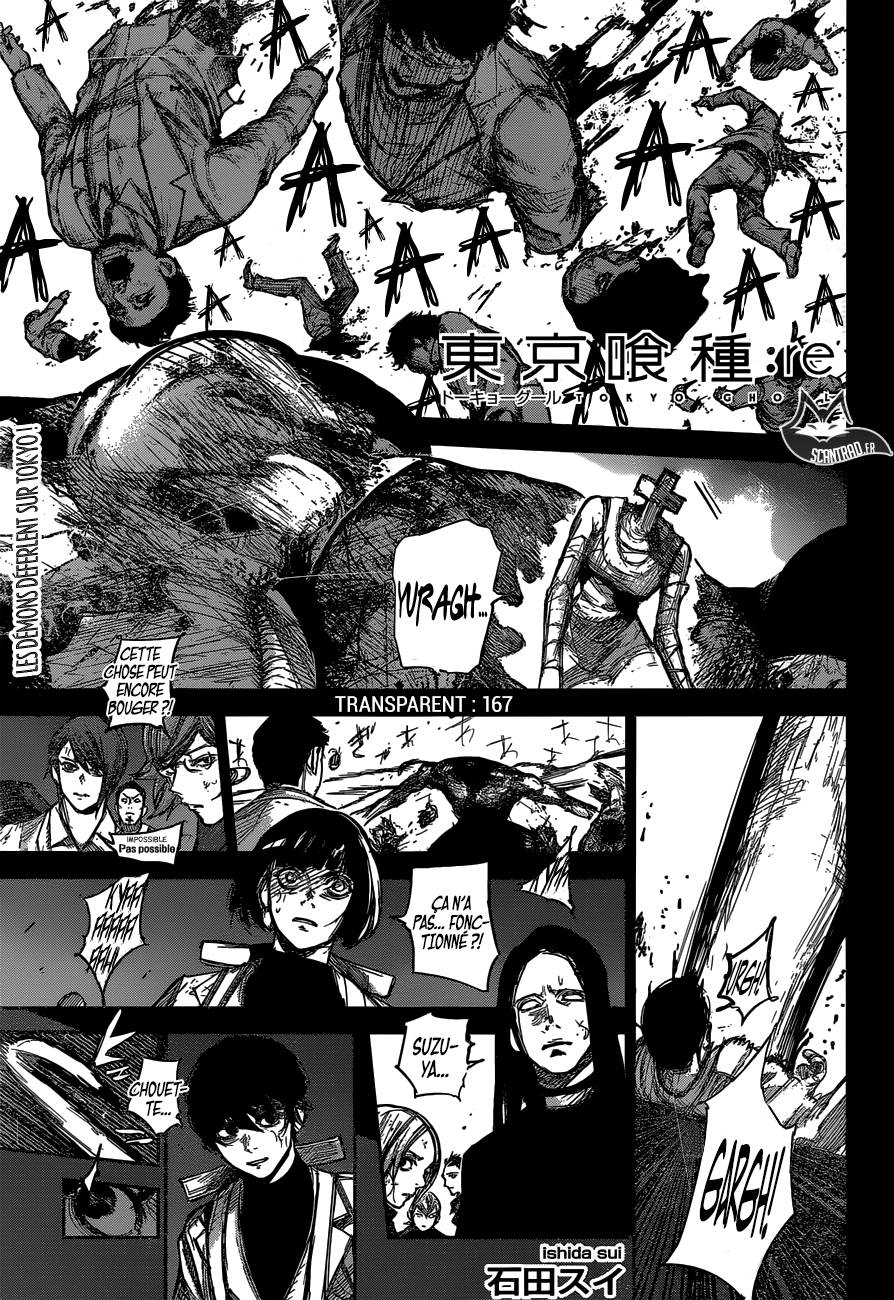 Lecture en ligne Tokyo Ghoul Re 167 page 1