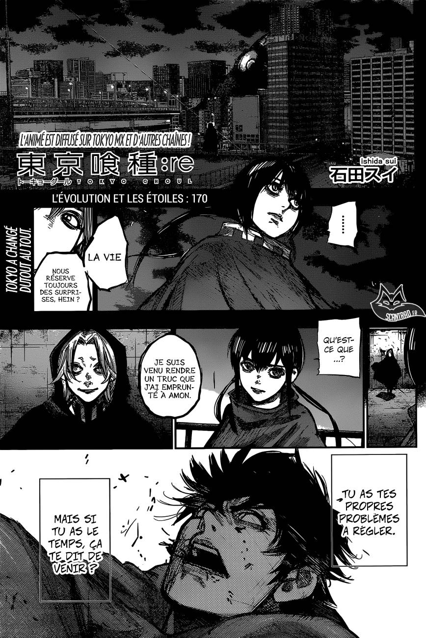 Lecture en ligne Tokyo Ghoul Re 170 page 1