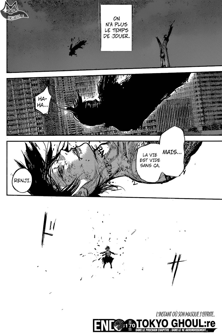 lecture en ligne Tokyo Ghoul Re 170 page 18