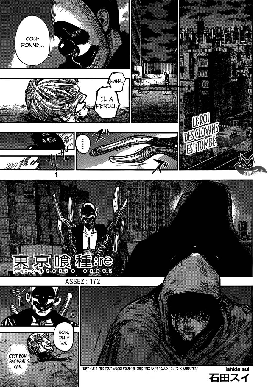 Lecture en ligne Tokyo Ghoul Re 172 page 1