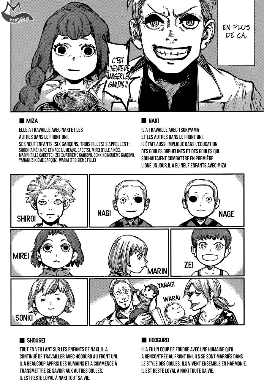 Lecture en ligne Tokyo Ghoul Re 179 page 16