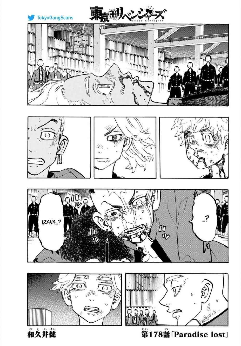 Lecture en ligne Tokyo Revengers 178 page 1