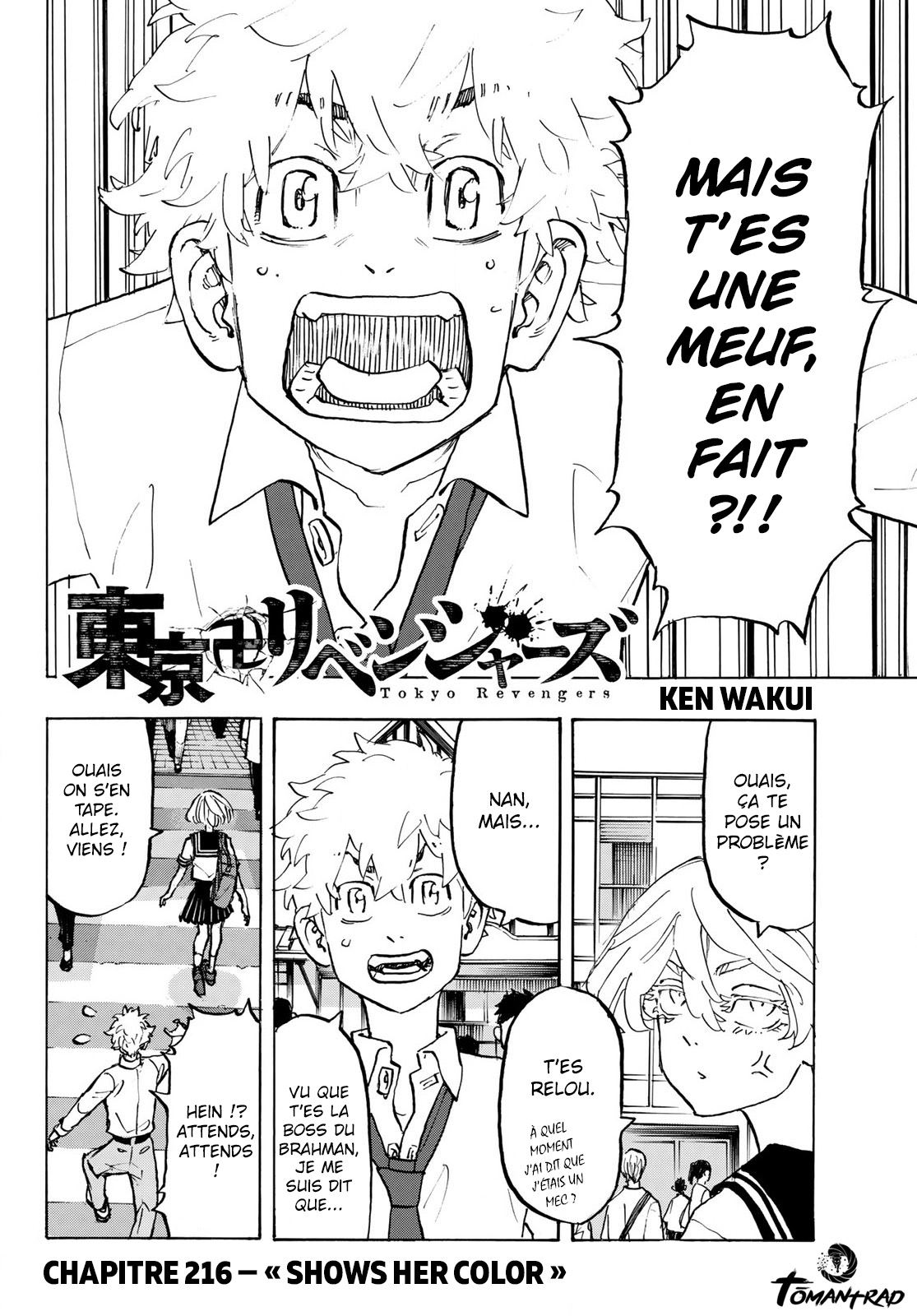 Lecture en ligne Tokyo Revengers 216 page 3