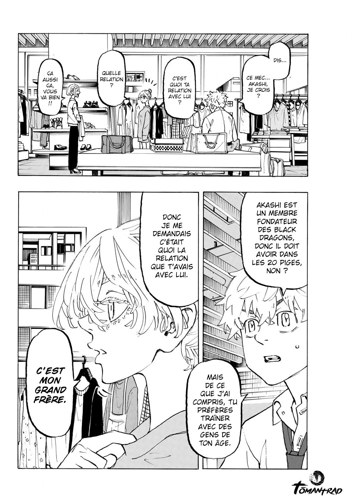 Lecture en ligne Tokyo Revengers 216 page 7