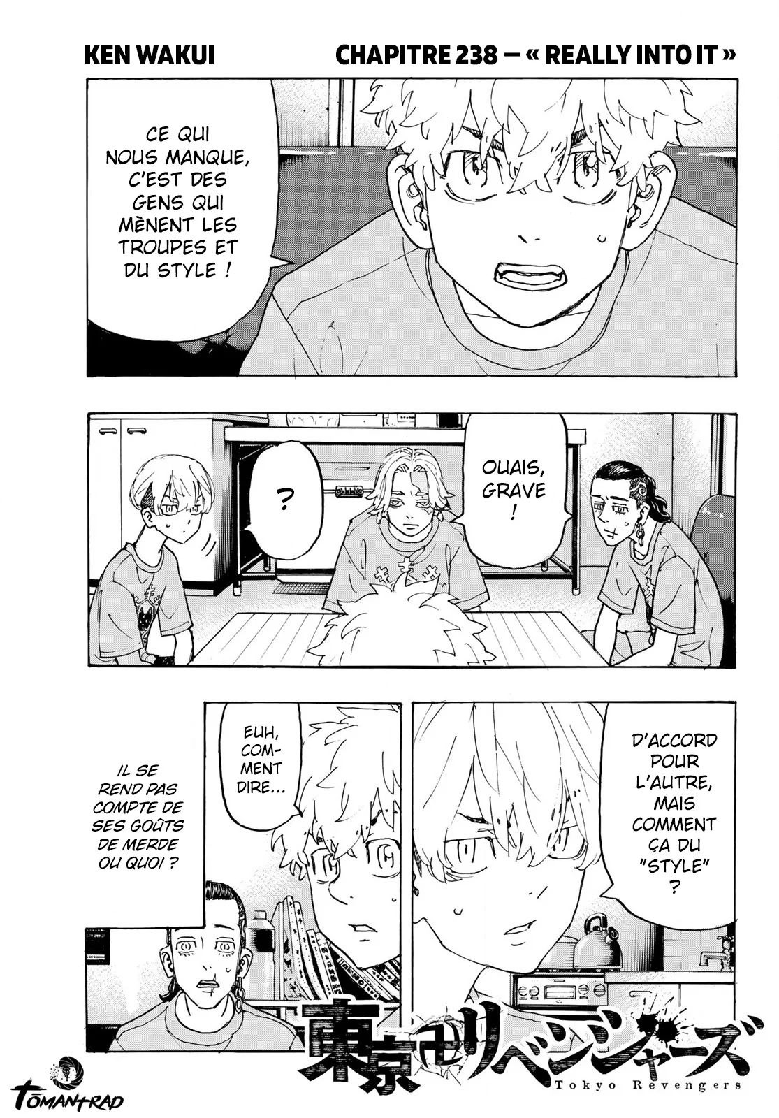 Lecture en ligne Tokyo Revengers 238 page 1