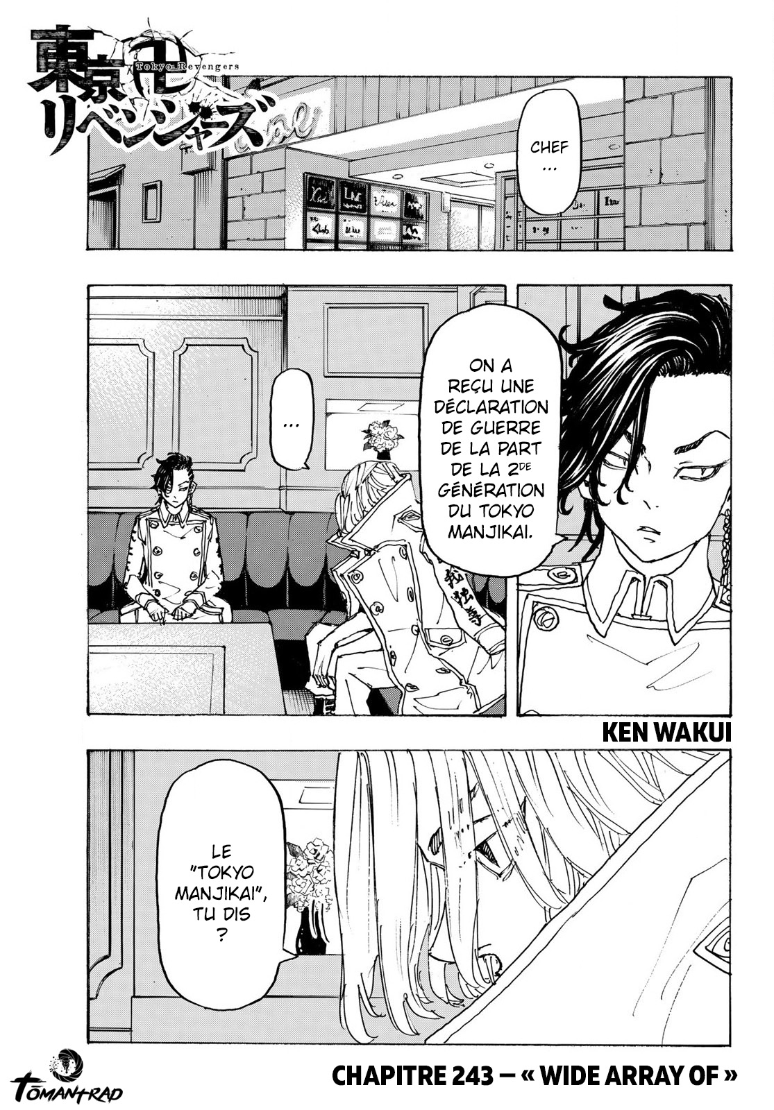 Lecture en ligne Tokyo Revengers 243 page 1