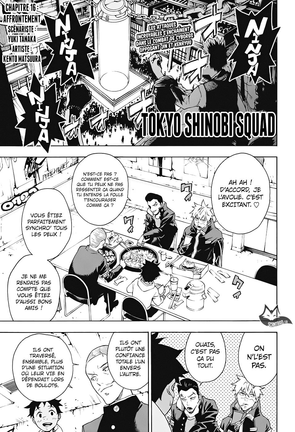 Lecture en ligne Tokyo Shinobi Squad 16 page 1