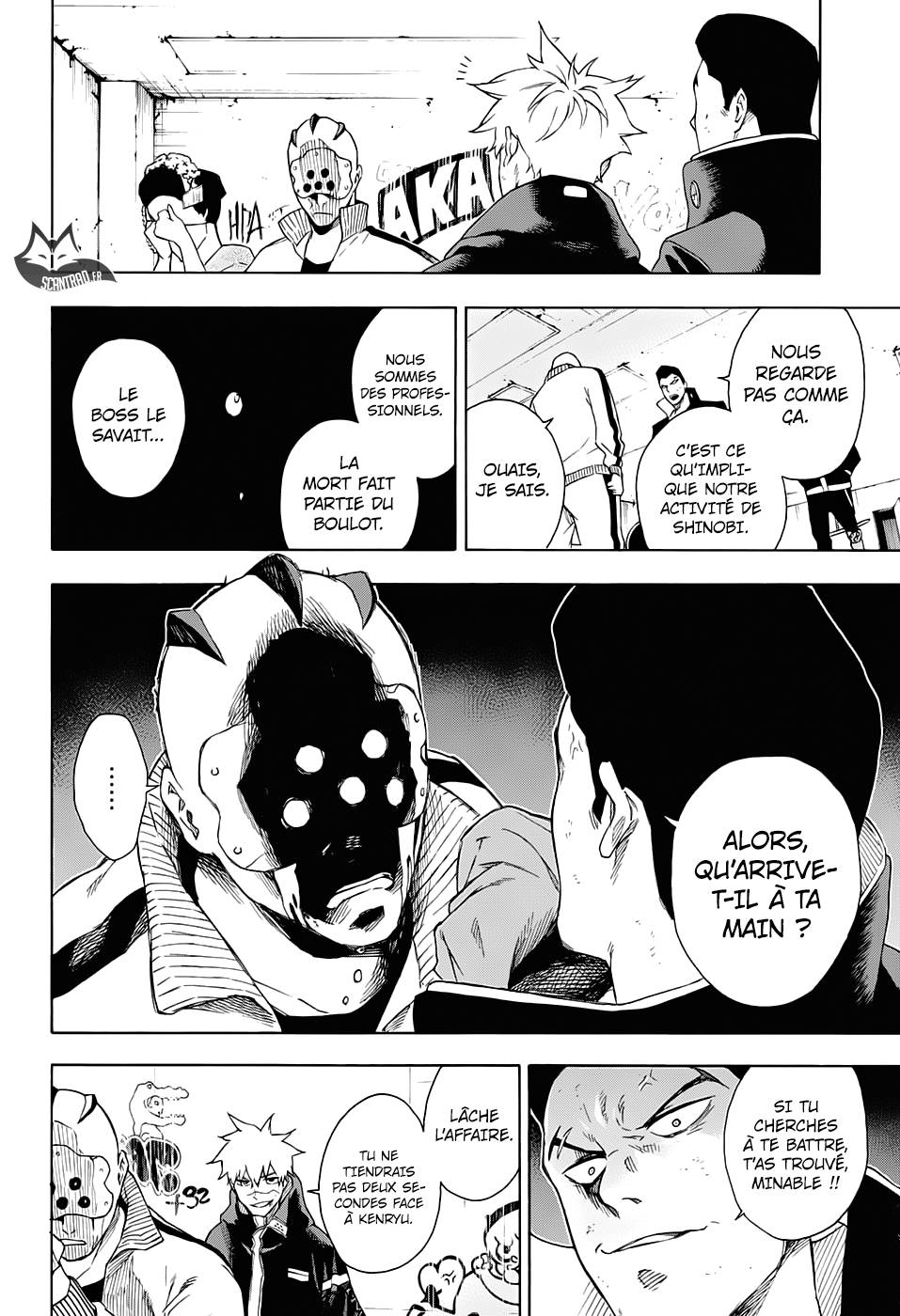 Lecture en ligne Tokyo Shinobi Squad 17 page 14
