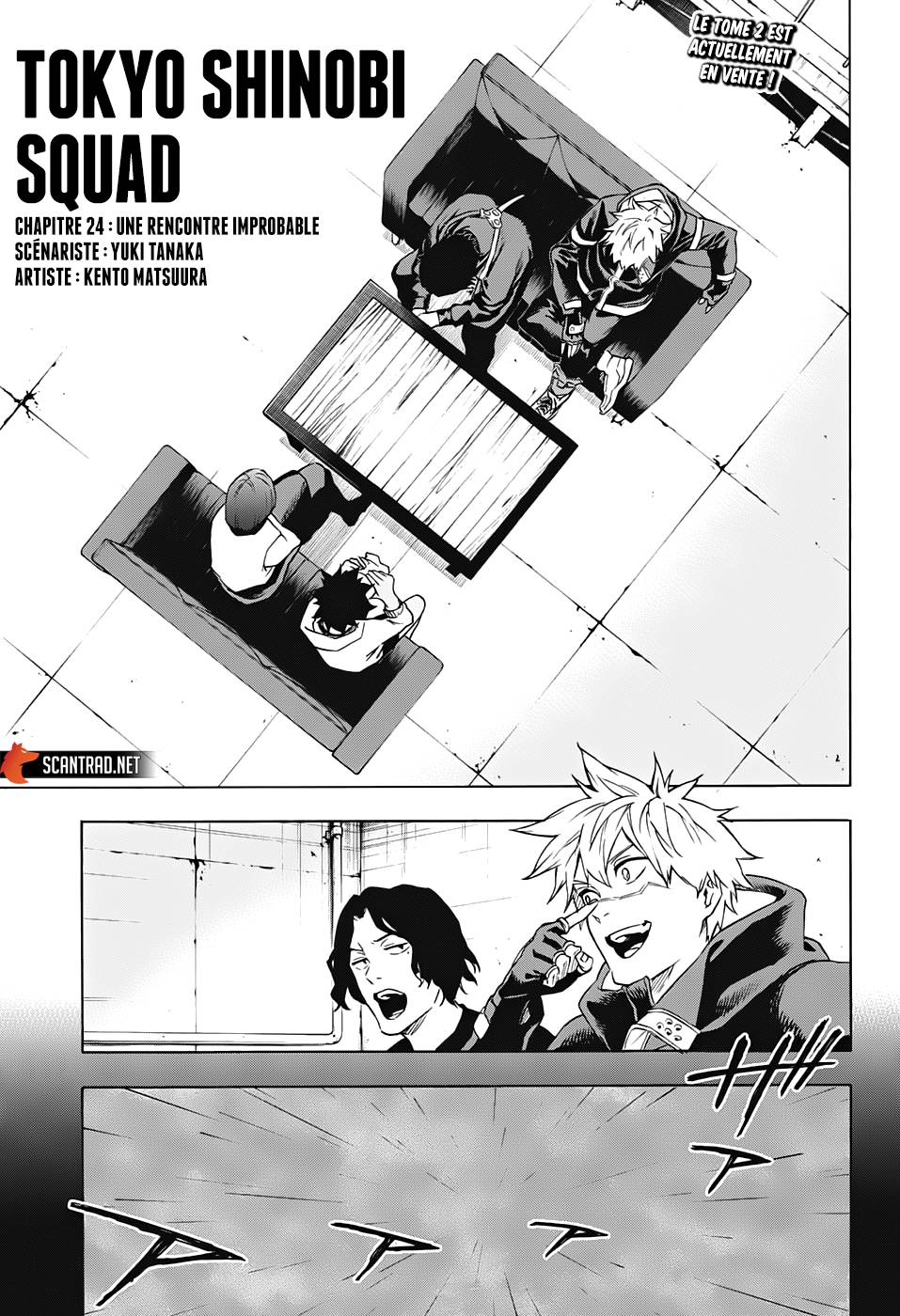 Lecture en ligne Tokyo Shinobi Squad 24 page 1