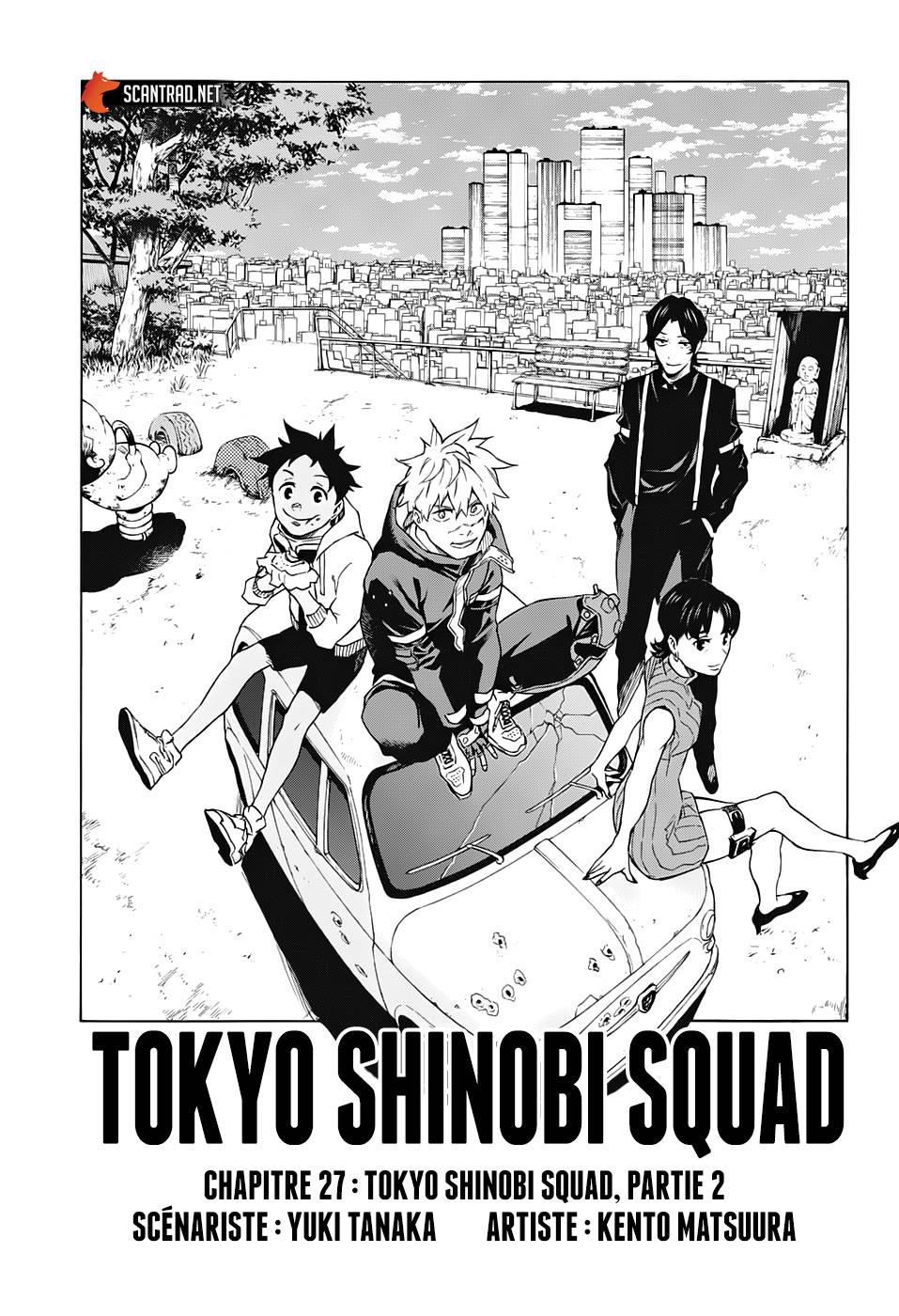 Lecture en ligne Tokyo Shinobi Squad 27 page 1