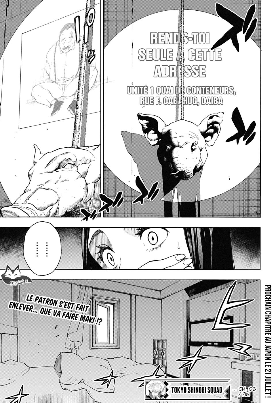 lecture en ligne Tokyo Shinobi Squad 8 page 19