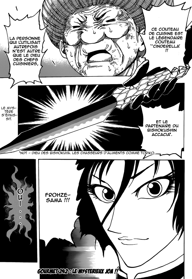 Lecture en ligne Toriko 242 page 3