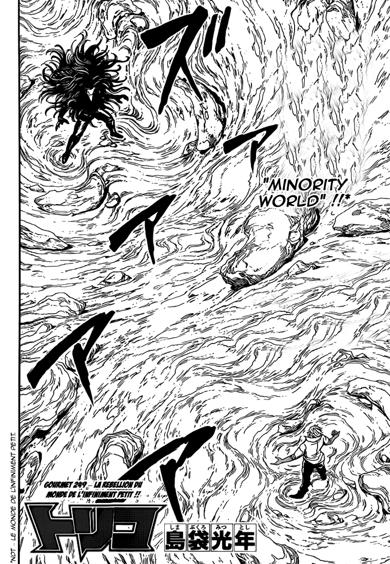 Lecture en ligne Toriko 249 page 3